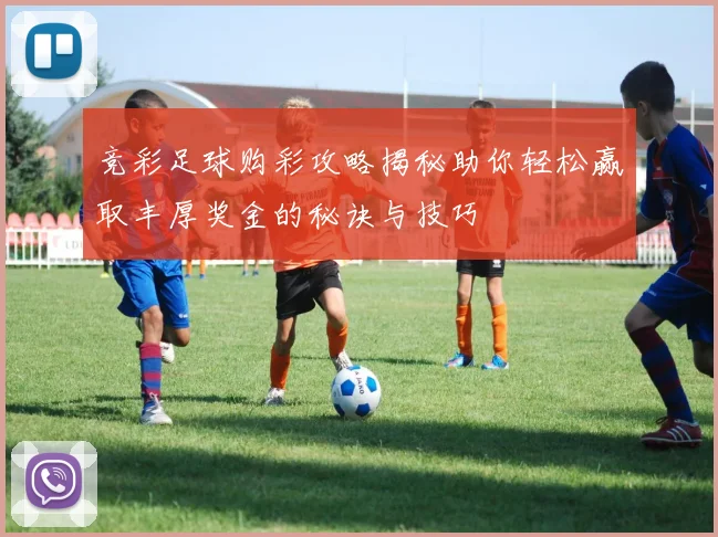 竞彩足球购彩攻略揭秘助你轻松赢取丰厚奖金的秘诀与技巧